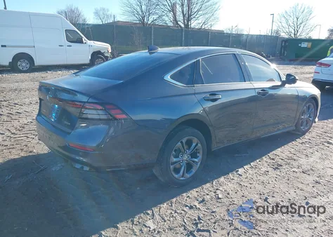 2025 Honda Accord Hybrid Ex-L из США, поврежденный, VIN 1HGCY2F64SA073822